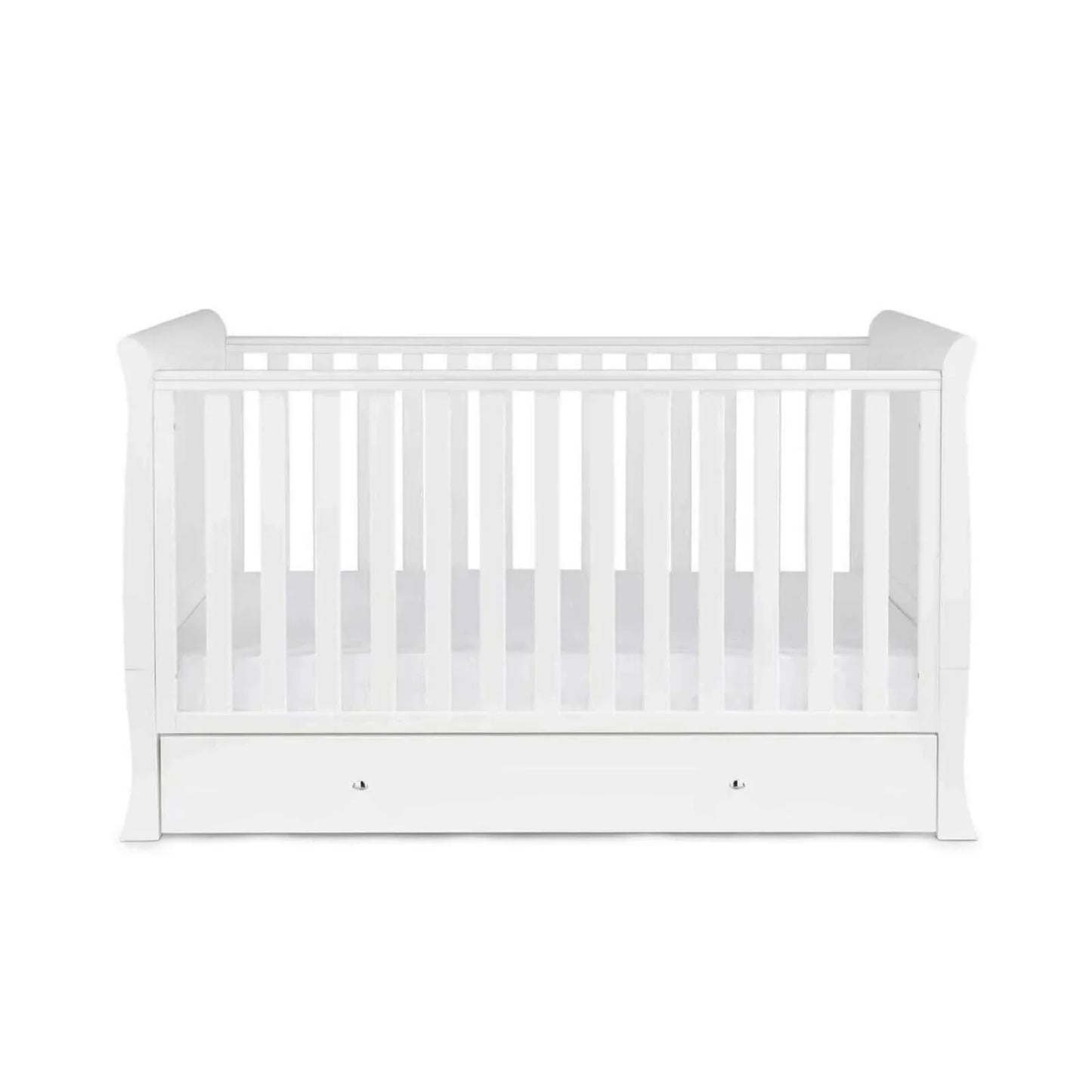 Ickle Bubba Snowdon Classic Furniture Set Premium Sprung Mattress 2 pcs - White