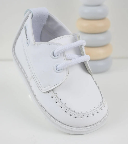 Pex White Sammy Baby Shoes image 0