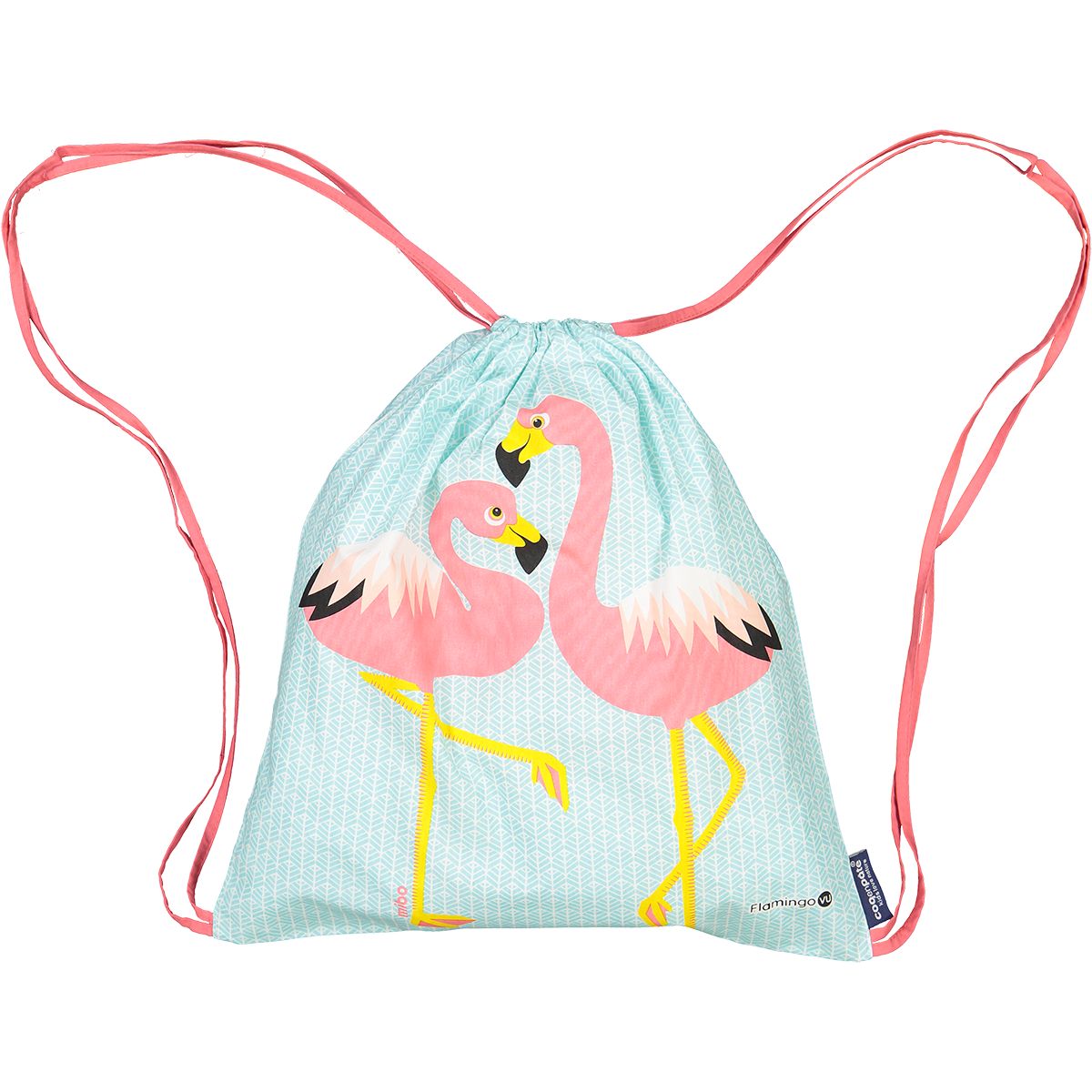 Coq en Pâte Flamingo Organic Cotton Kids’ Drawstring Bag
