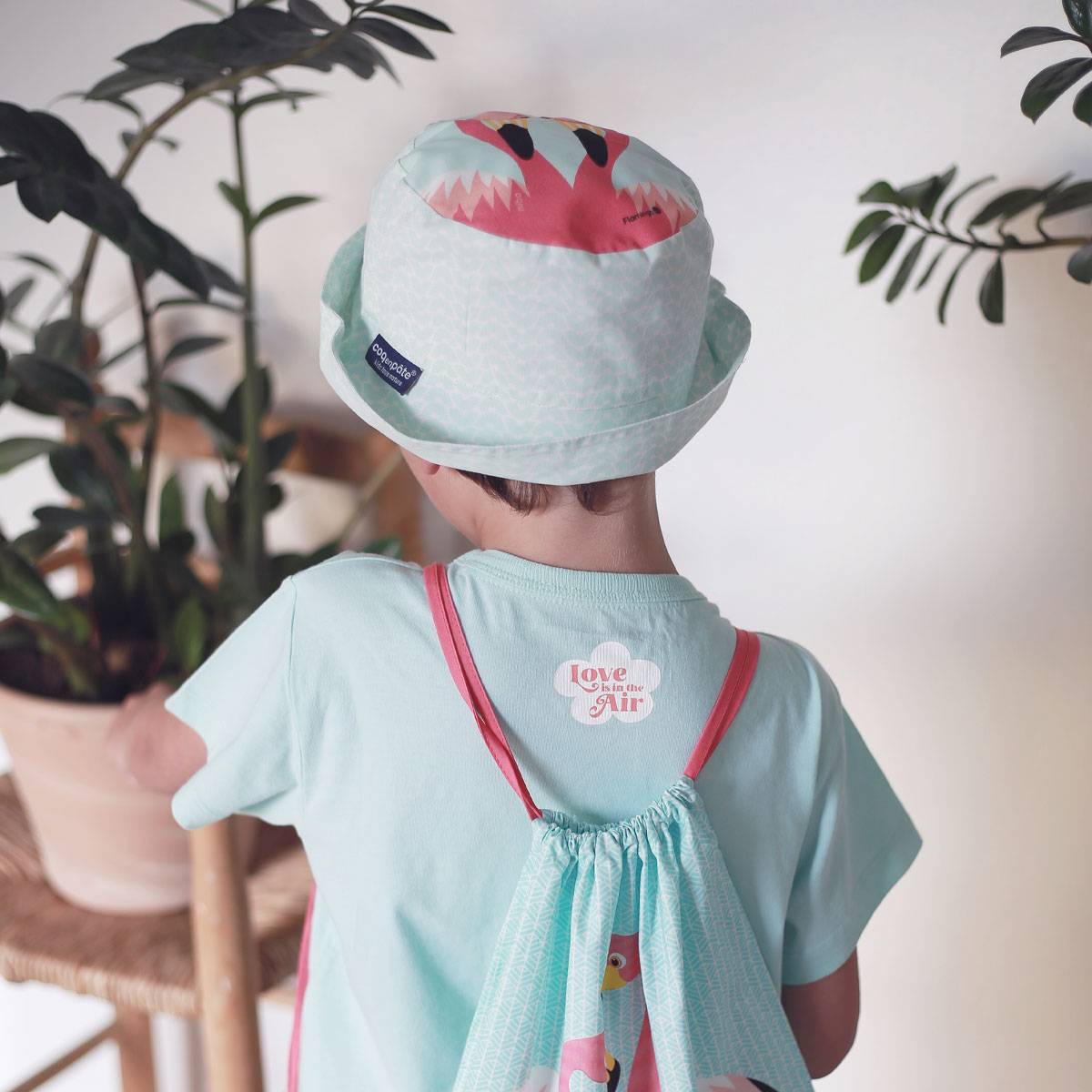 Coq en Pâte Flamingo Organic Cotton Kids’ Bucket Hat