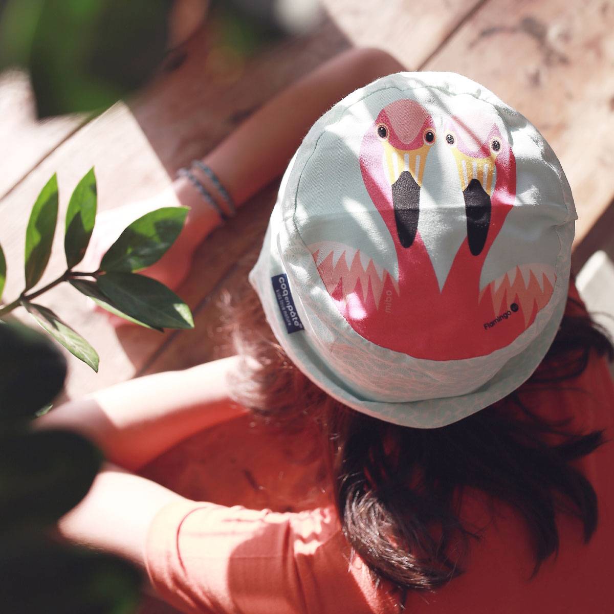 Coq en Pâte Flamingo Organic Cotton Kids’ Bucket Hat