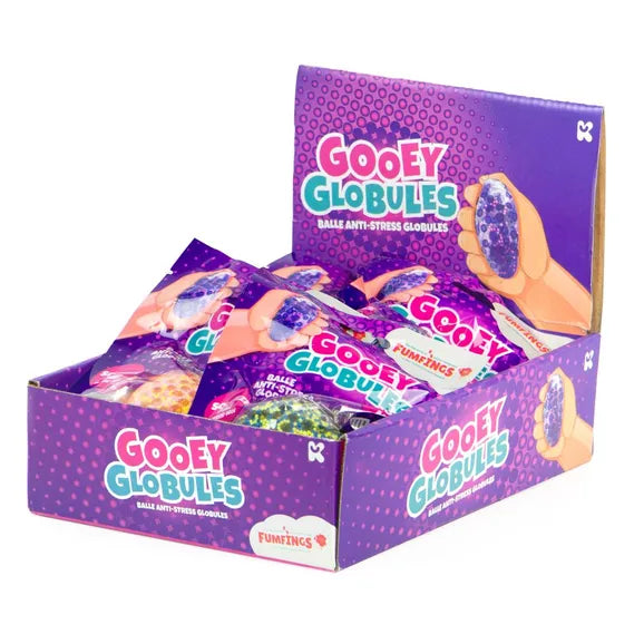 Assorted colourful Gooey Globules squishy toys