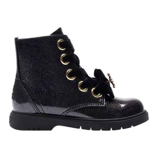 Lelli Kelly LK4331 Fior Di Focco Black Diamante Glitter Ankle Boots Pre-Order