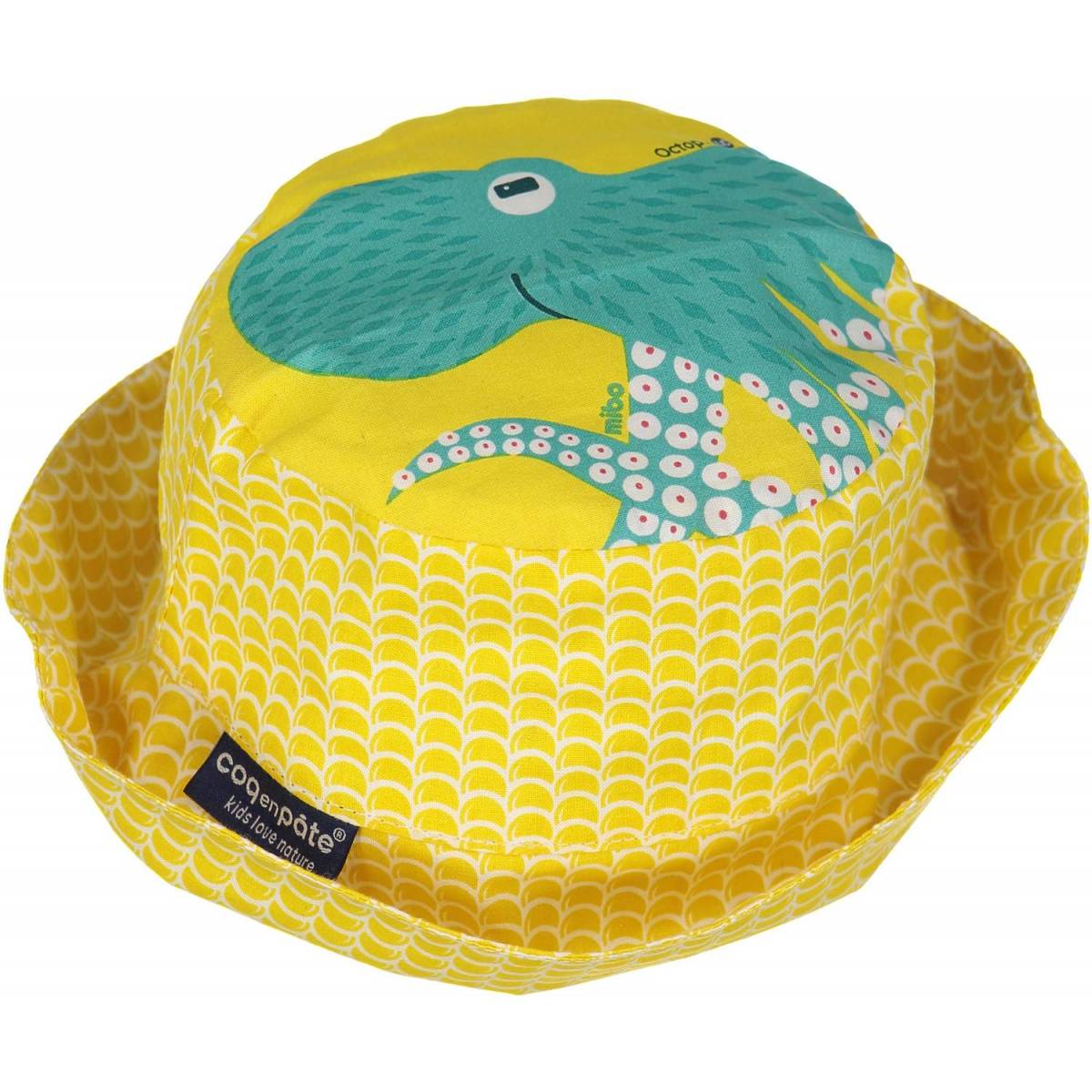 Coq en Pâte Octopus Organic Cotton Kids’ Bucket Hat