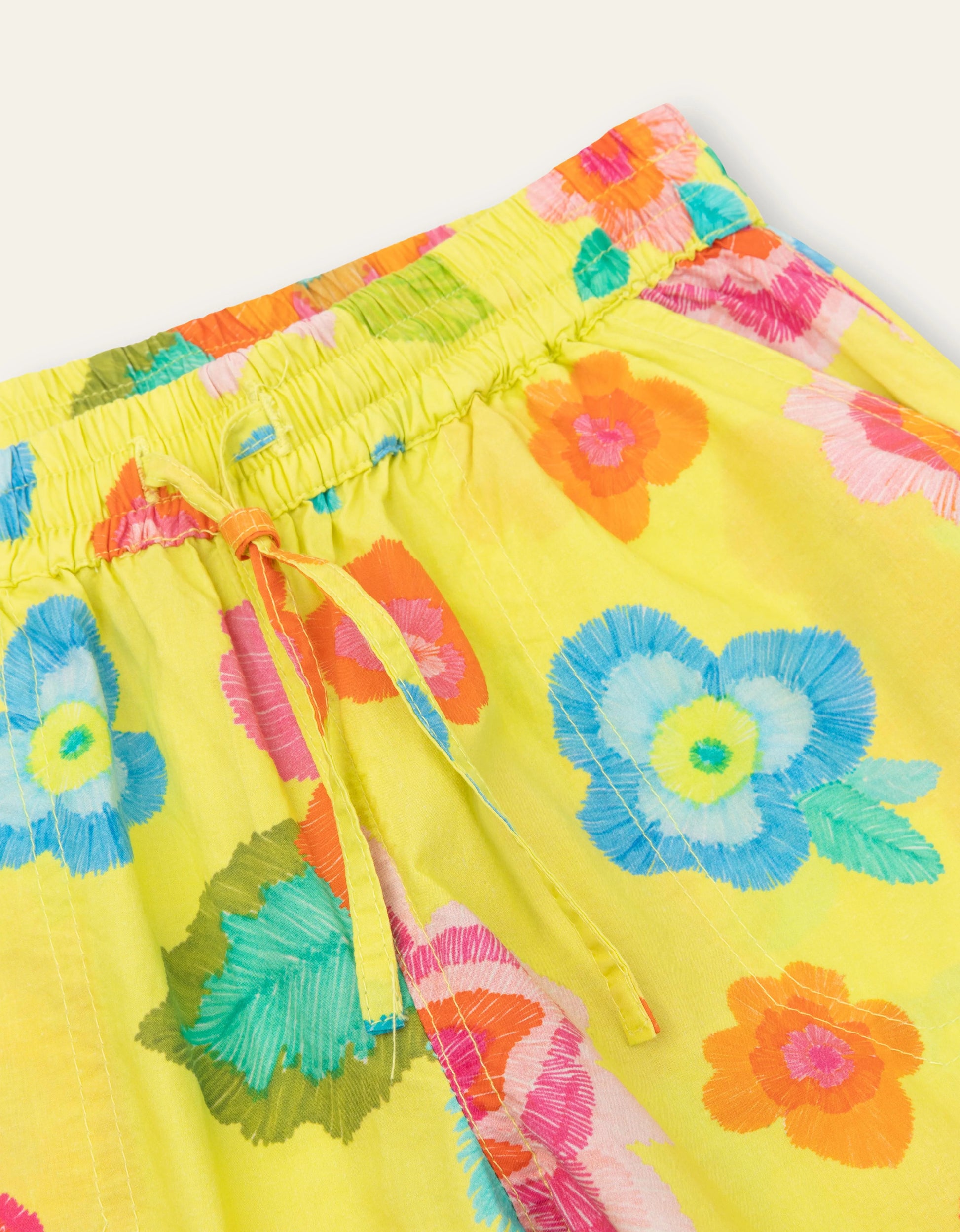 Colourful Oilily girls pants detail