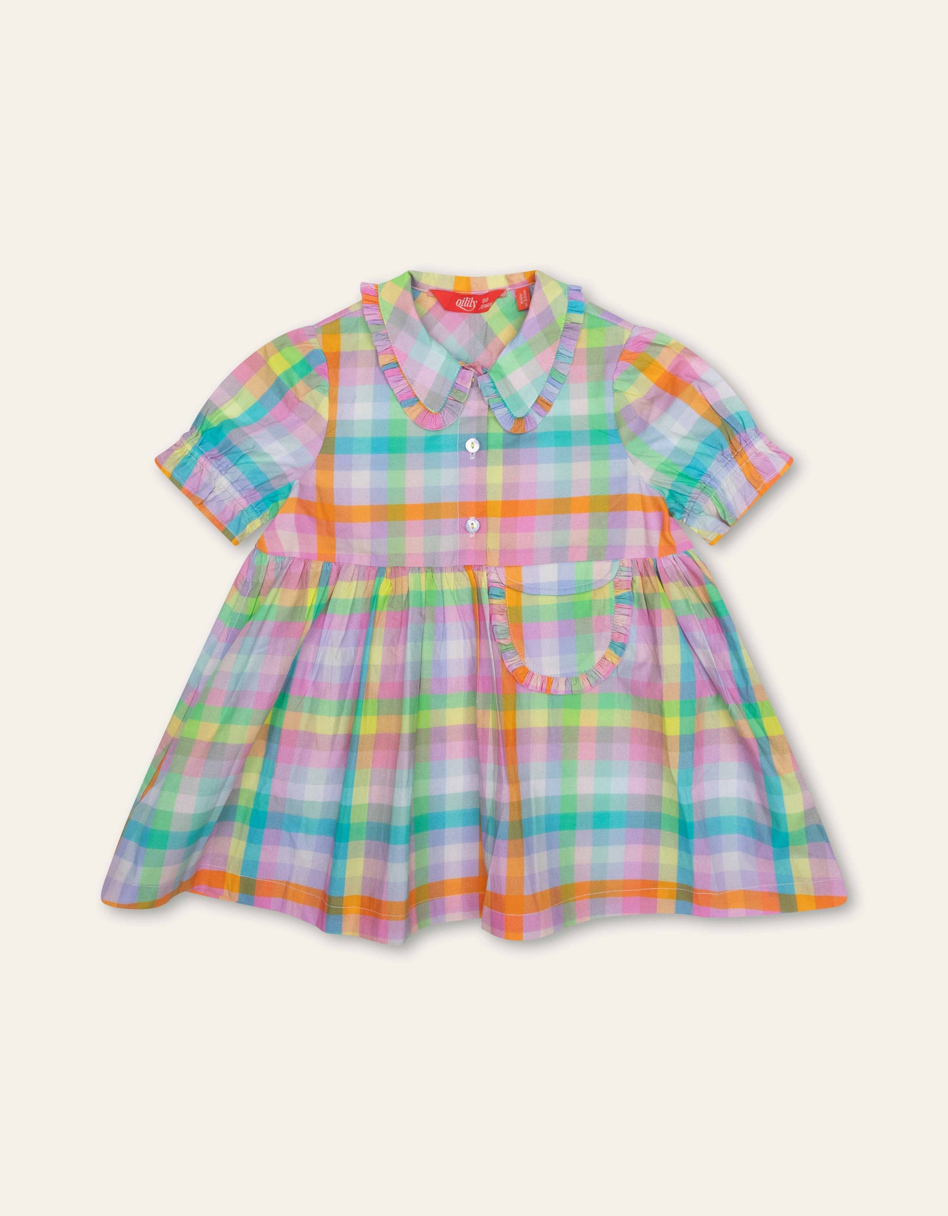 Oilily girls Didget dress with colourful print