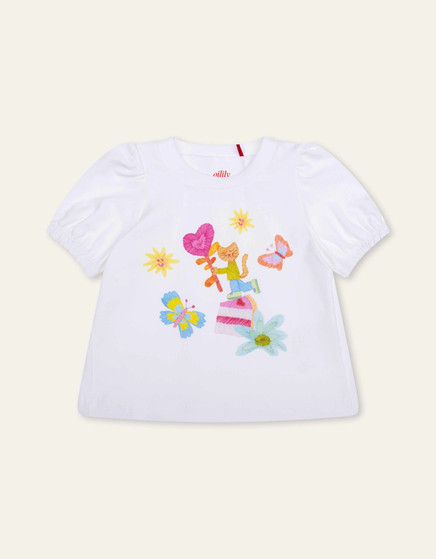 Oilily girls Tubby t-shirt with colourful print