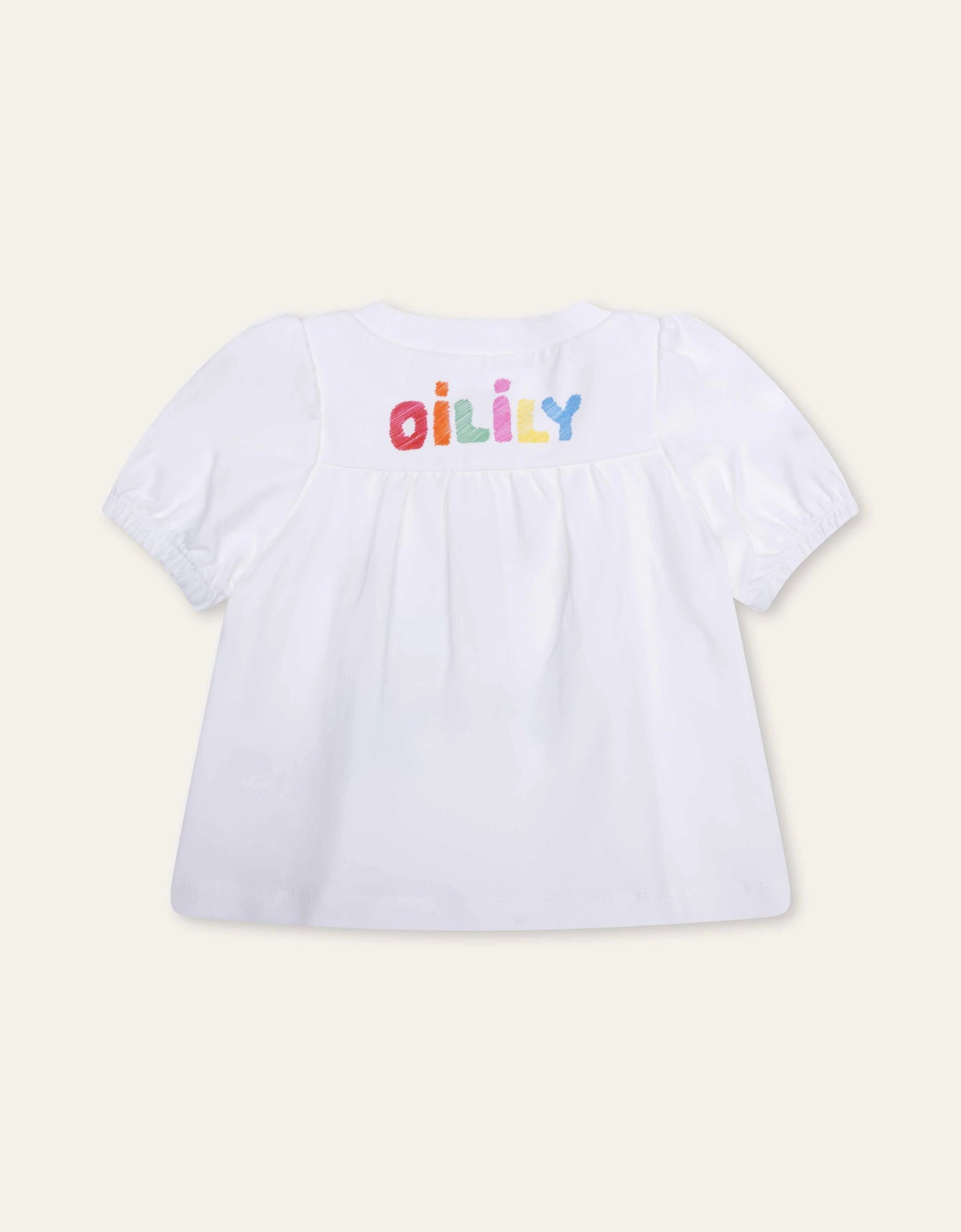 Designer Oilily t-shirt for girls back view