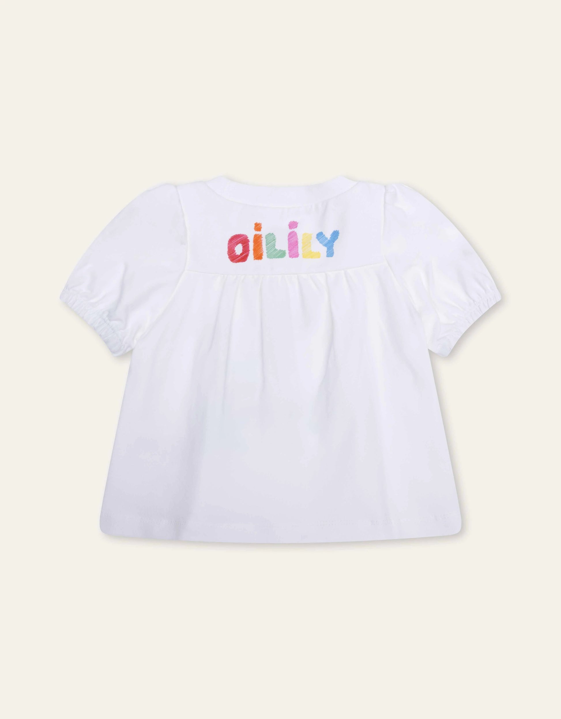Designer Oilily t-shirt for girls back view