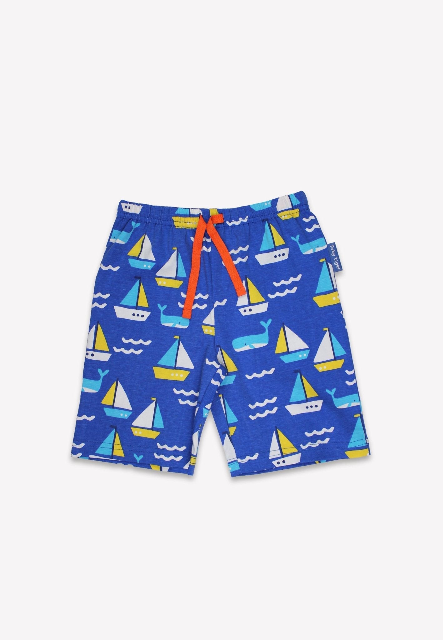 Toby Tiger Organic St Ives Print Short Pyjamas