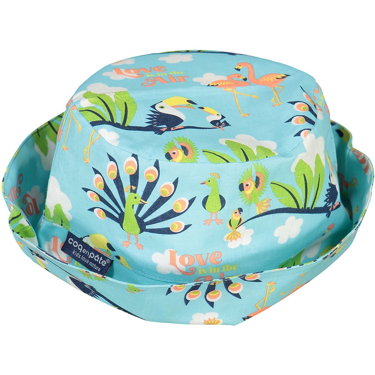 Coq en Pâte Love Is in the Air Organic Cotton Kids’ Bucket Hat