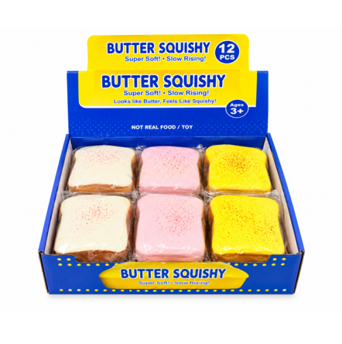 Viral Butter Squishy- Toast