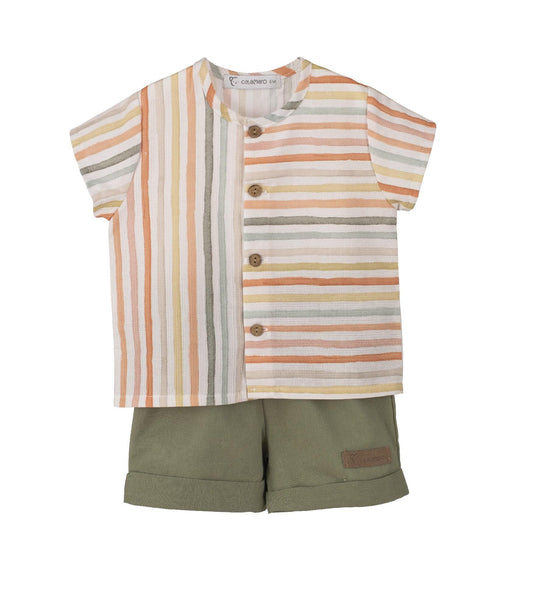 Calamaro Striped 2 Piece Set