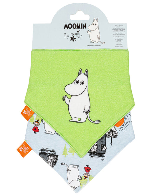 Moomin™ Free To Explore Organic Summer Bibs 2pk