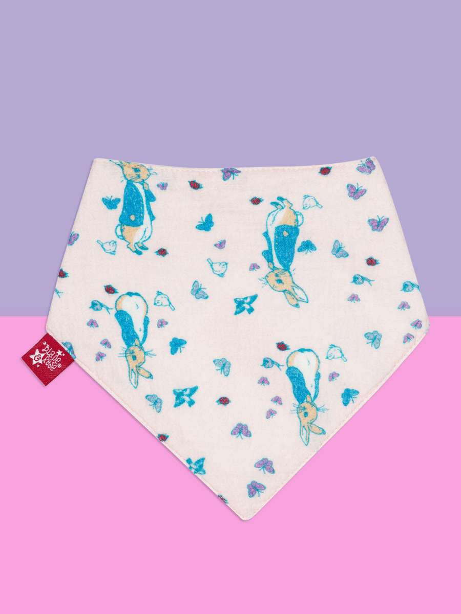 Peter Rabbit™ Love Summer Pink Muslin Bibs 2pk