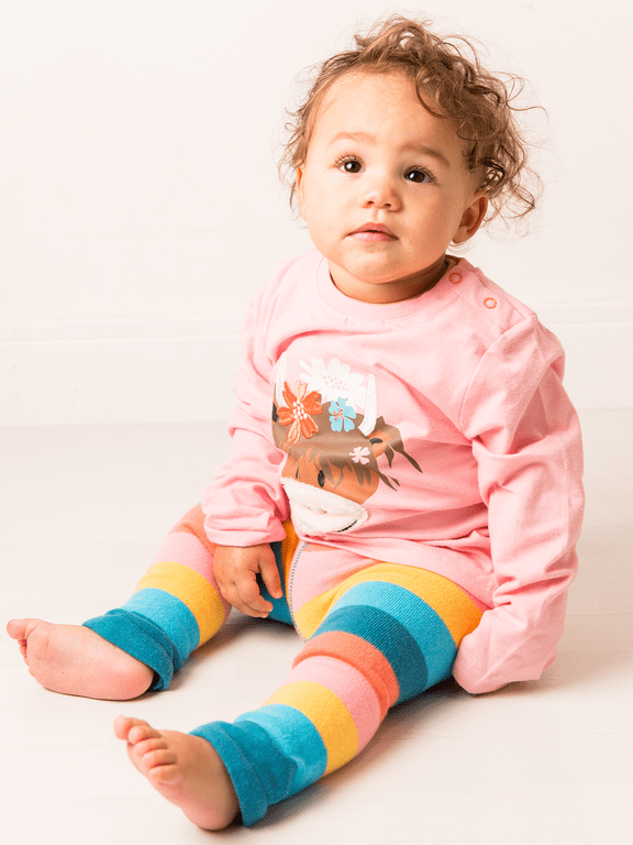 Bonnie Highland Cow Long Sleeved Top