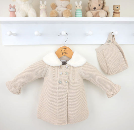 Pex Tasmin Coat- Natural