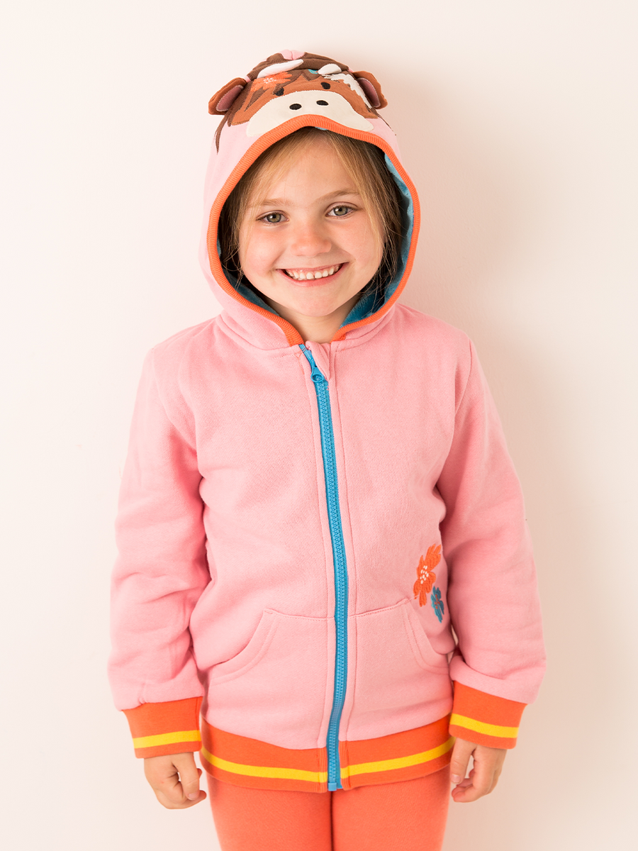 Bonnie Highland Cow Hoodie