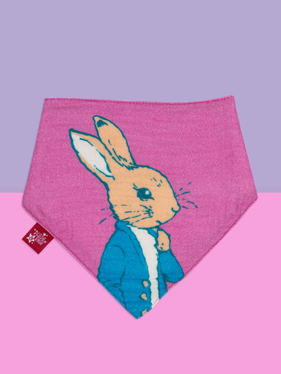 Peter Rabbit™ Love Summer Pink Muslin Bibs 2pk