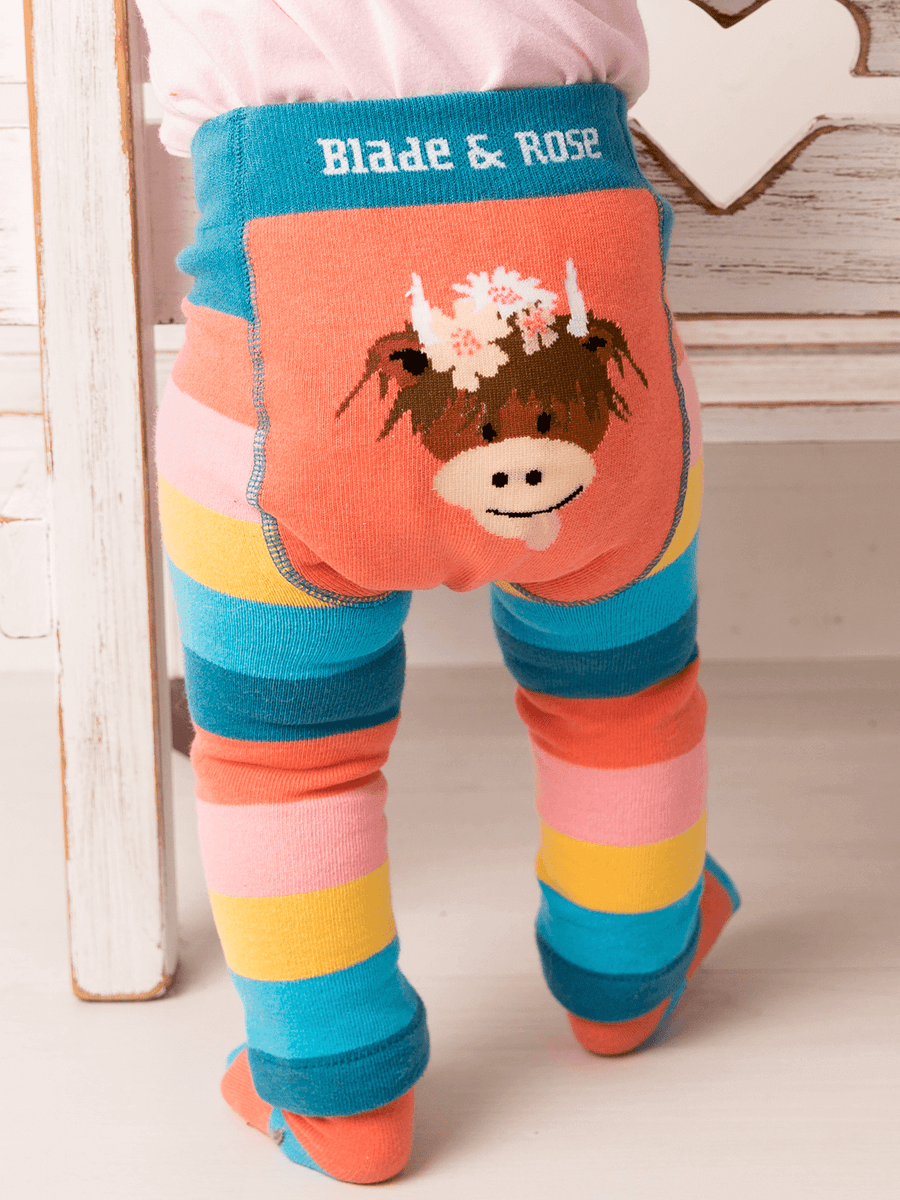 Bonnie Highland Cow Leggings