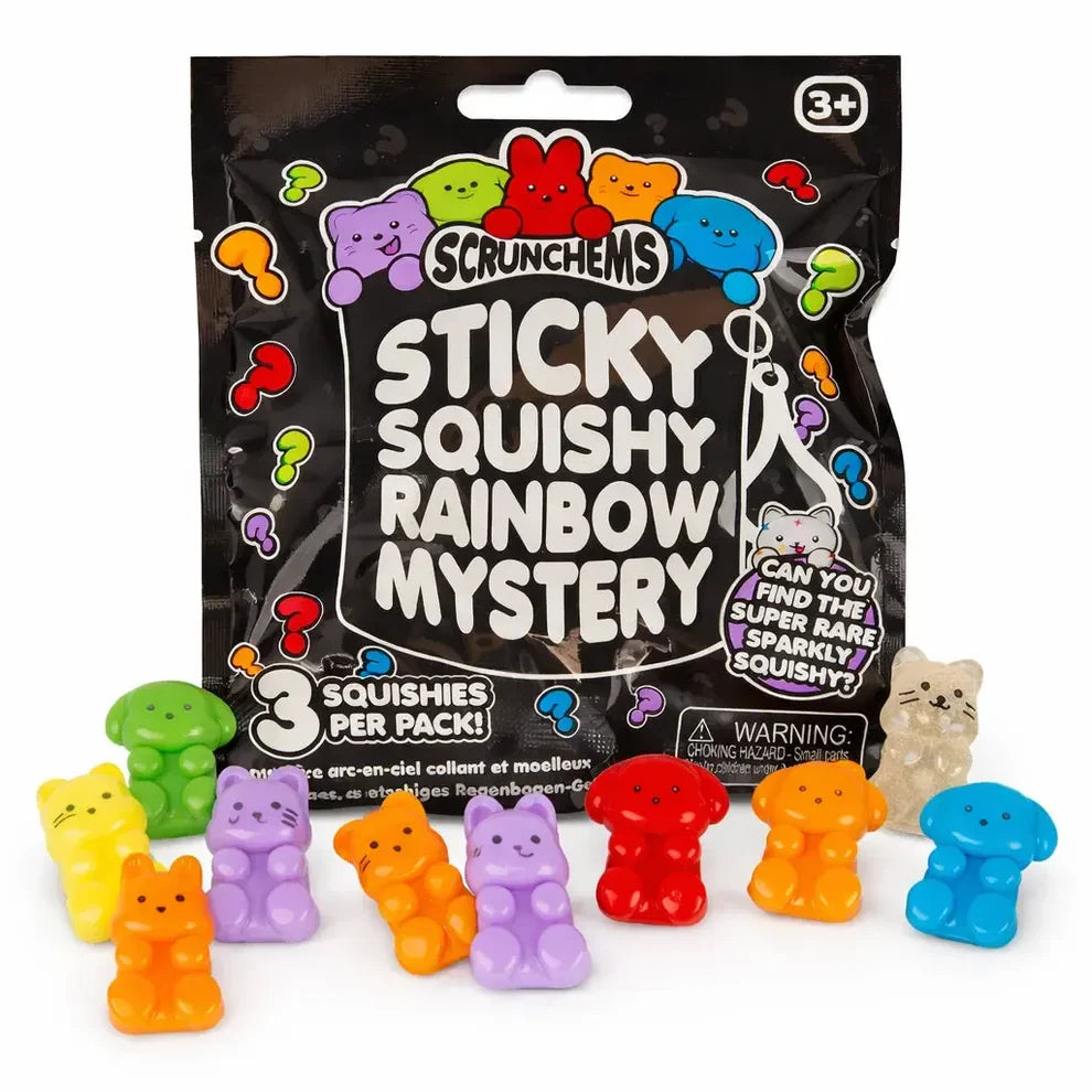 Scrunchems Sticky Squishy Taba Rainbow Mystery Bag