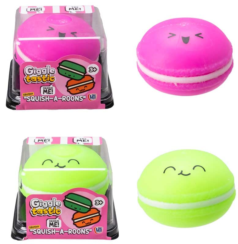 Squish-a-Roons macaron squishy sensory toy