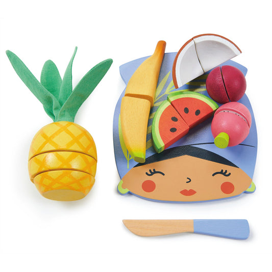 Tender Leaf Tropical Fruit Chopping Board Wooden Toy