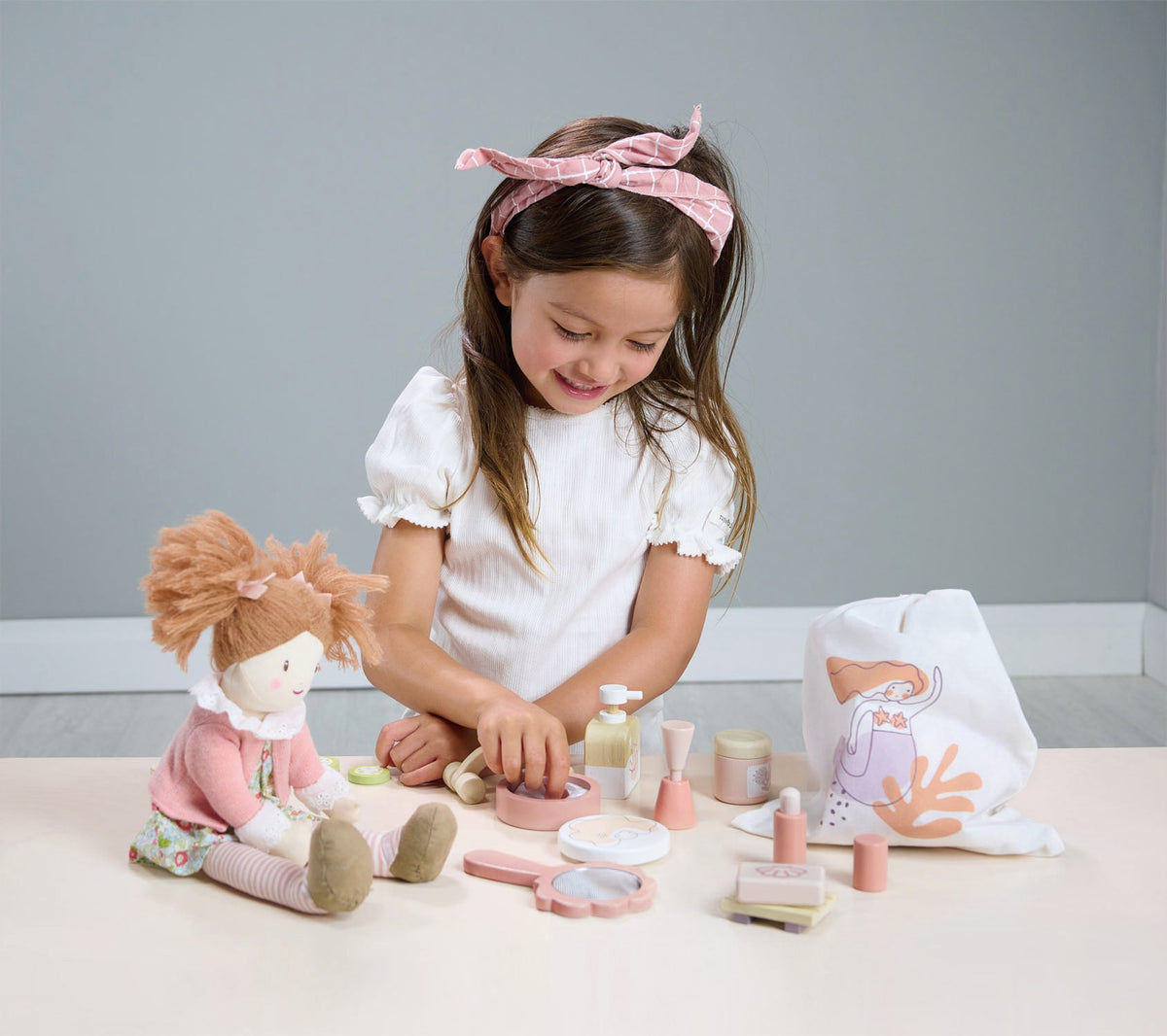 Tender Leaf Toys Spa Retreat Set | Wooden Pretend Play Spa Toy
