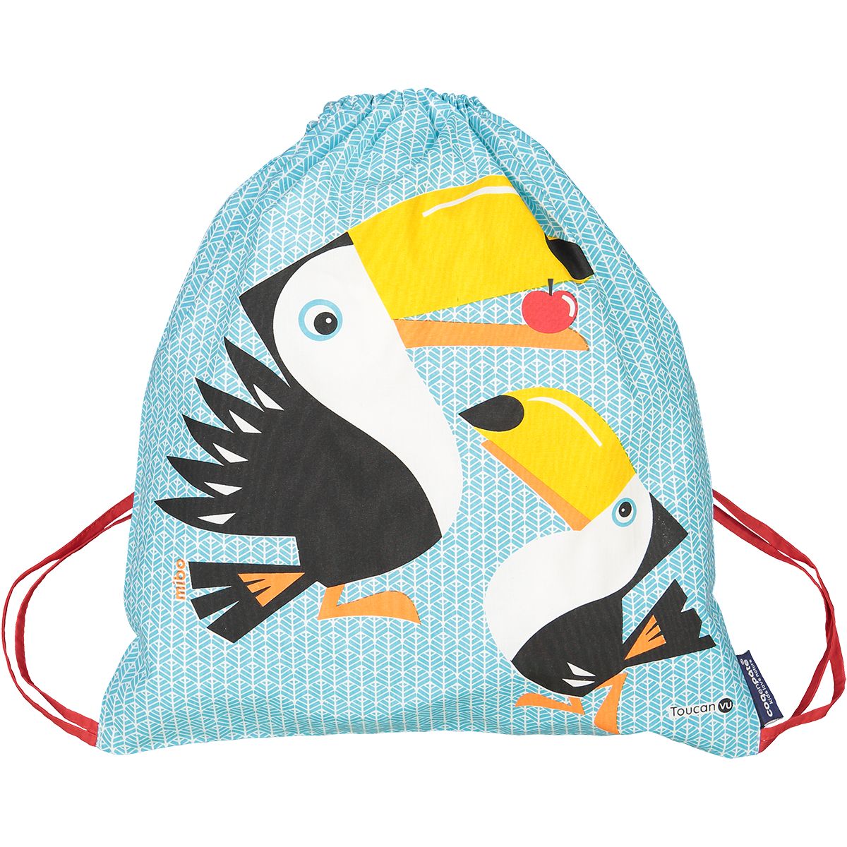 Coq en Pâte Toucan Organic Cotton Kids’ Drawstring Bag