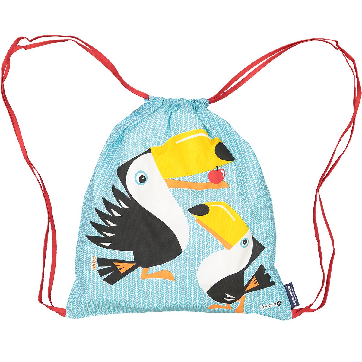 Coq en Pâte Toucan Organic Cotton Kids’ Drawstring Bag