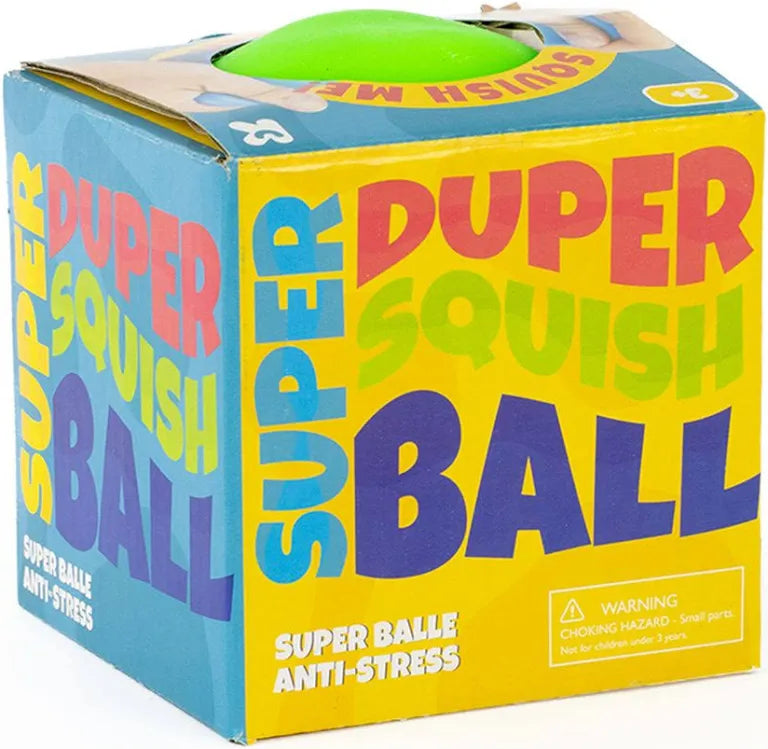 Viral Super Duper Squish Ball sensory fidget toy