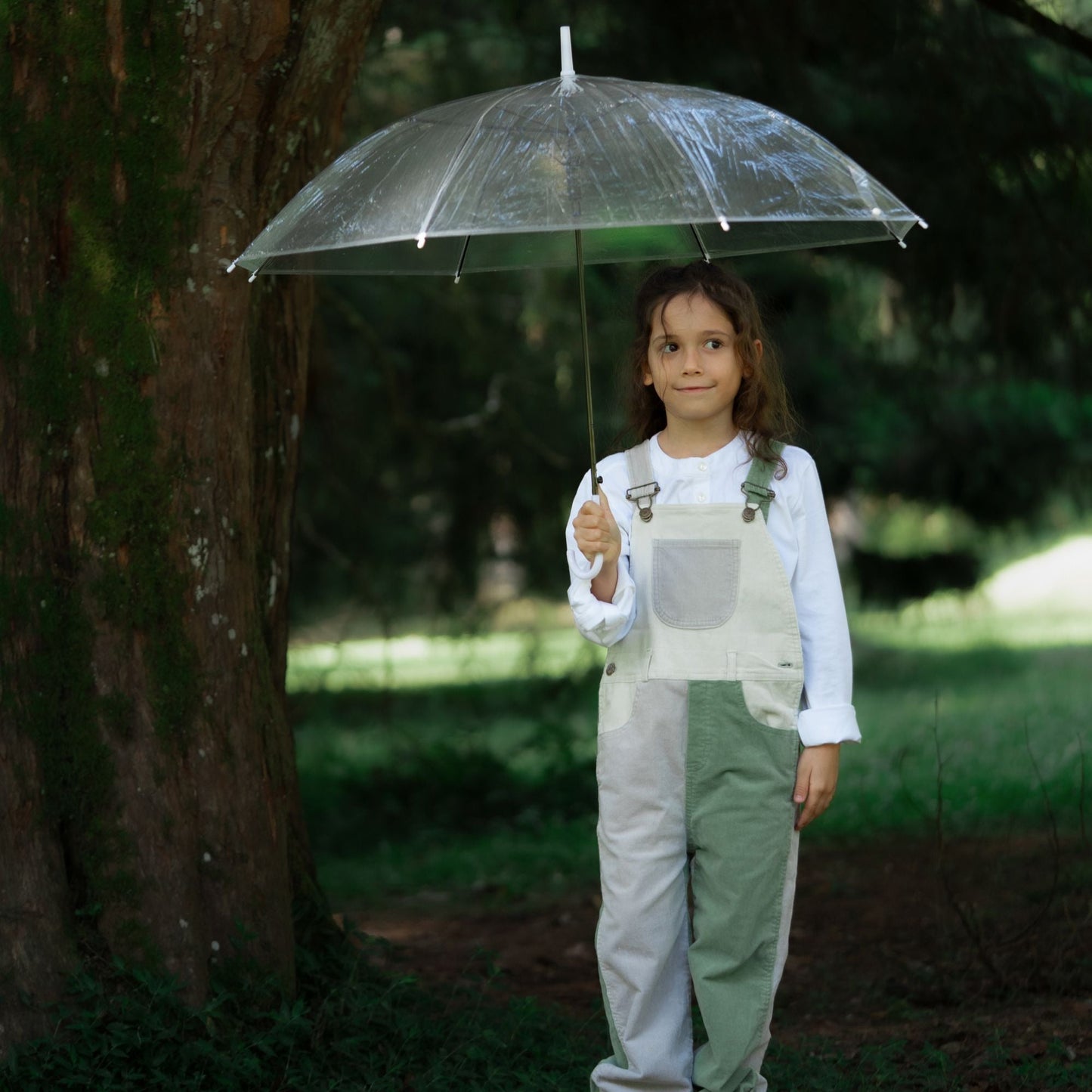 Dotty Dungarees Waterlilies Patchwork Corduroy Dungarees