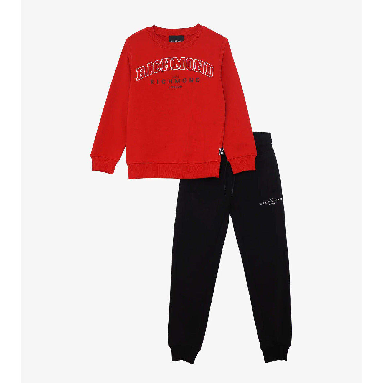 john richmond - SET SWEATSHIRT+PANTS BARKER
