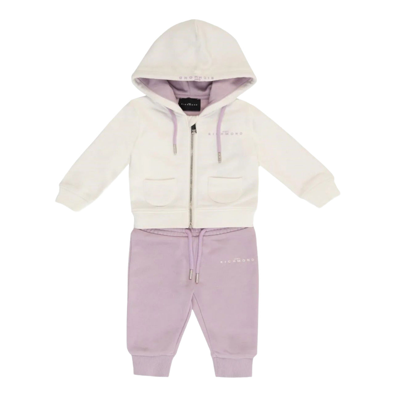 john richmond - SET SWEATSHIRT ZIP+PANTS BAUGARTI