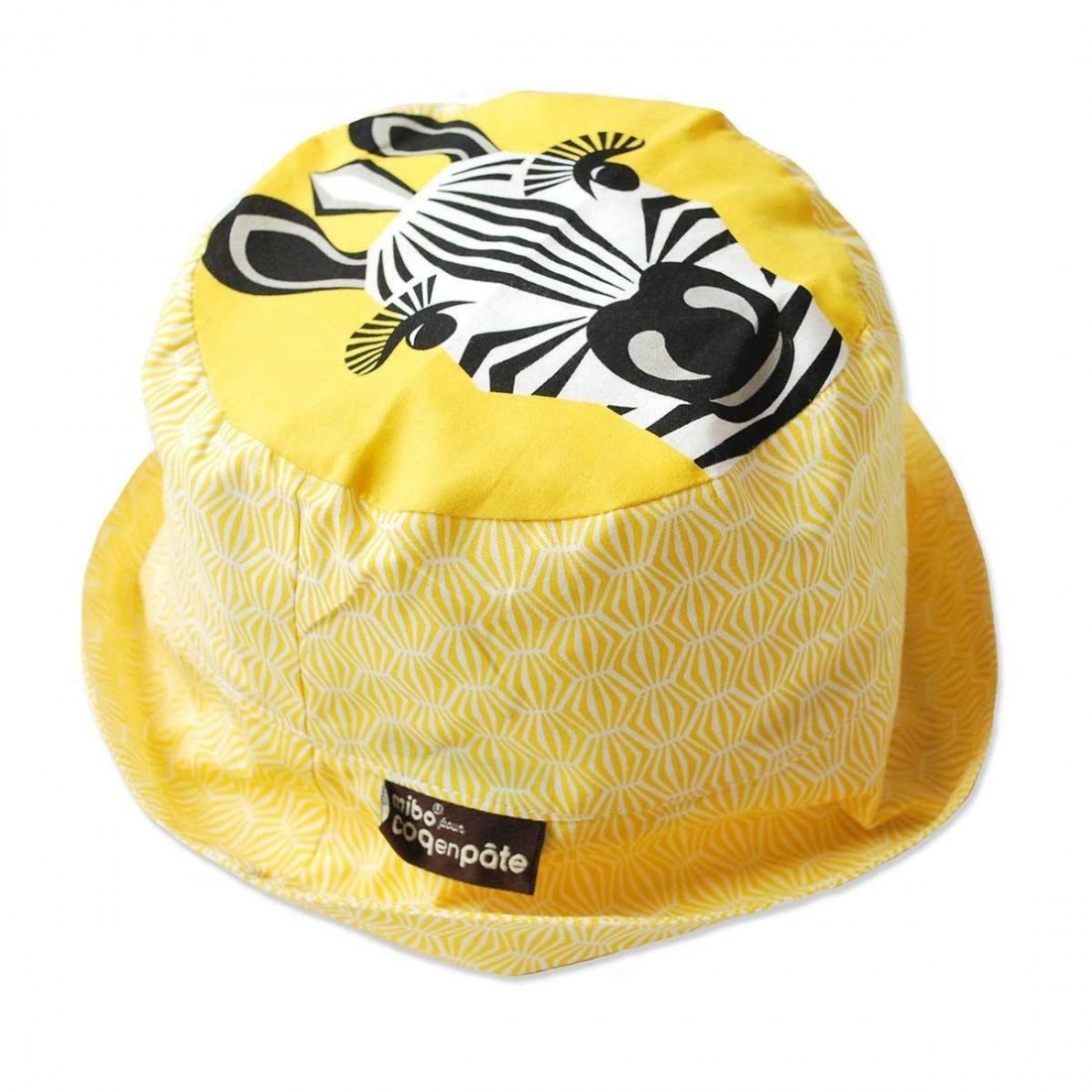 Coq en Pâte Zebra Organic Cotton Kids’ Bucket Hat